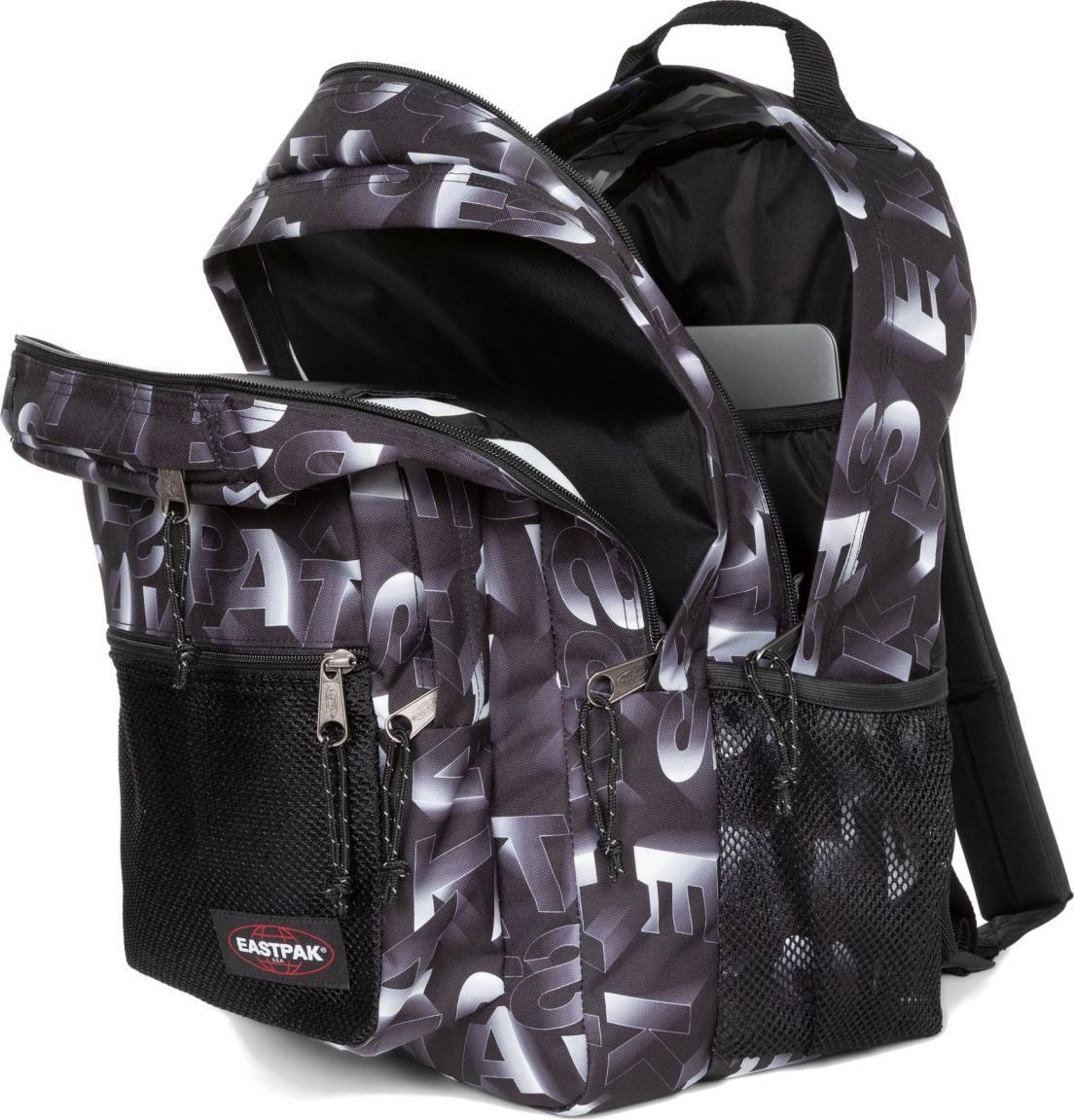 Schulrucksack 3D Optik Eastpak Pinzip Blocktype Black