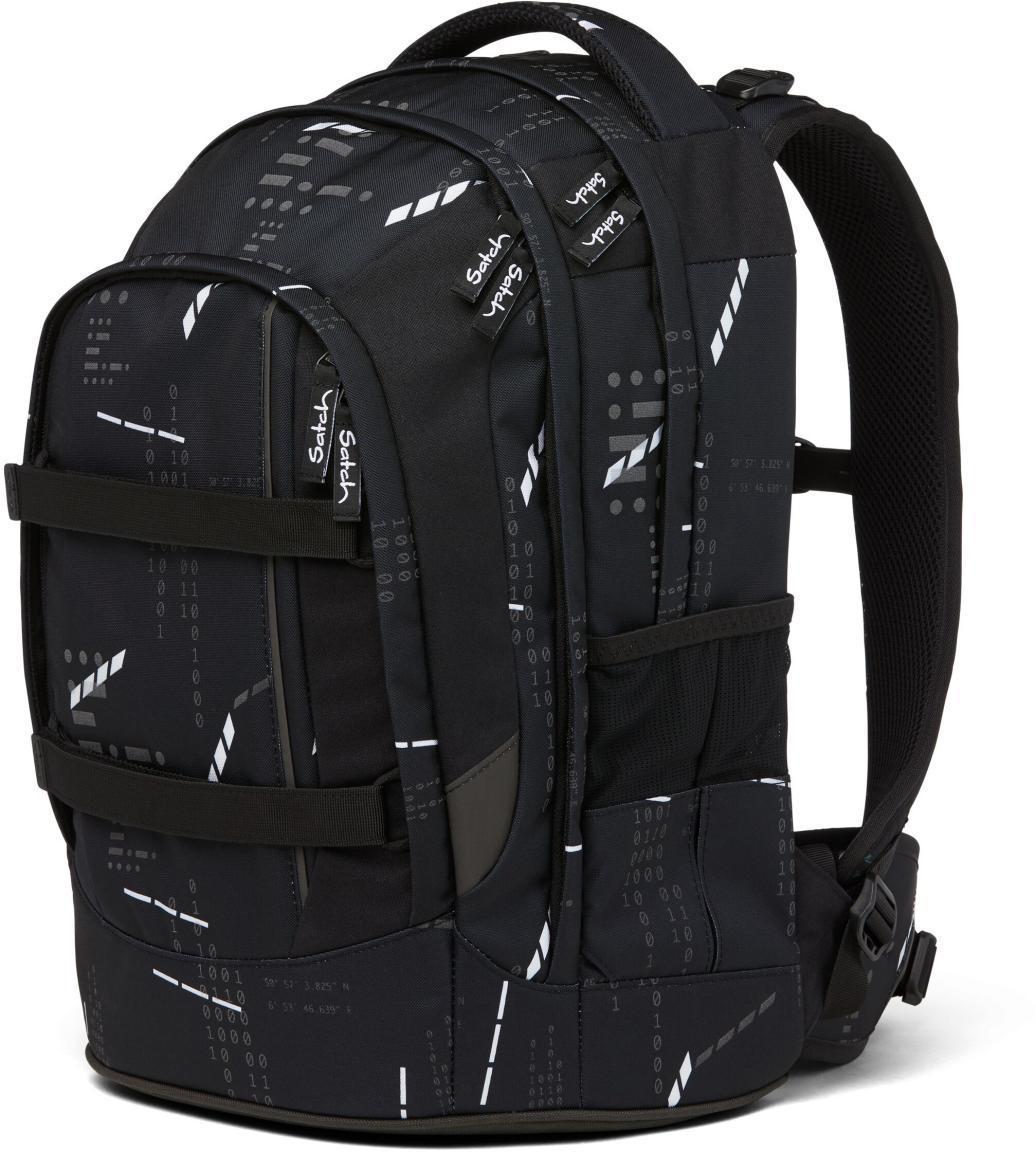Schulrucksack Satch Pack schwarz grau Ninja Matrix reflektierend Ready to Swap