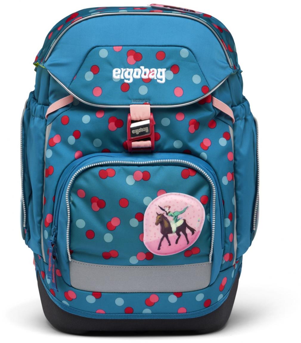 Schultasche Komplettset Punkteprint Ergobag Pack VoltiBär blau
