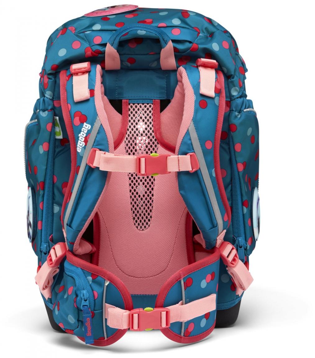 Schultasche Komplettset Punkteprint Ergobag Pack VoltiBär blau