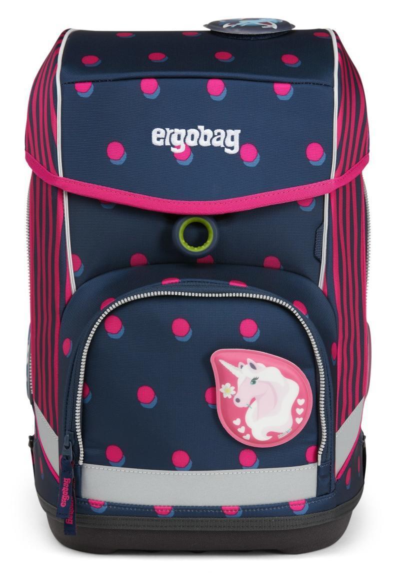 Schultaschenset ergobag cubo Schubi DuBär blau pink Federmappe Sportbeutel Einhörner
