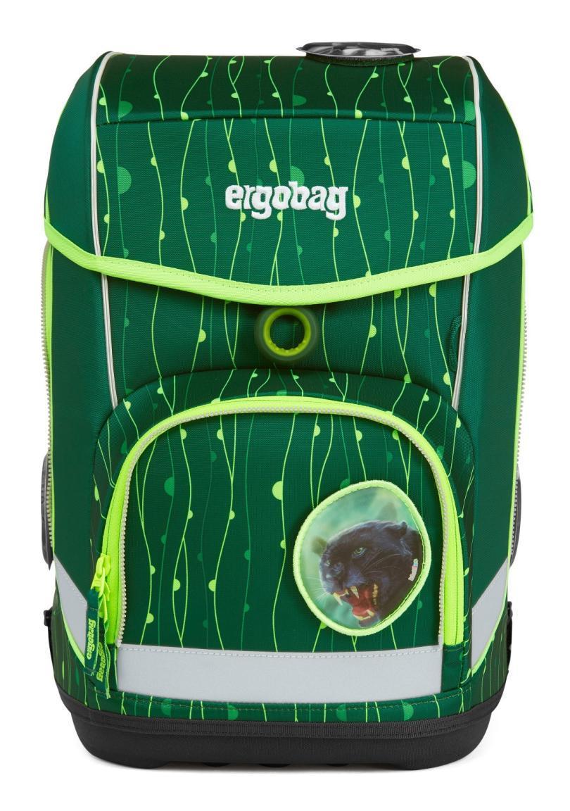 Schultaschenset grün Dschungel ergobag cubo Sportbeutel Federpennal