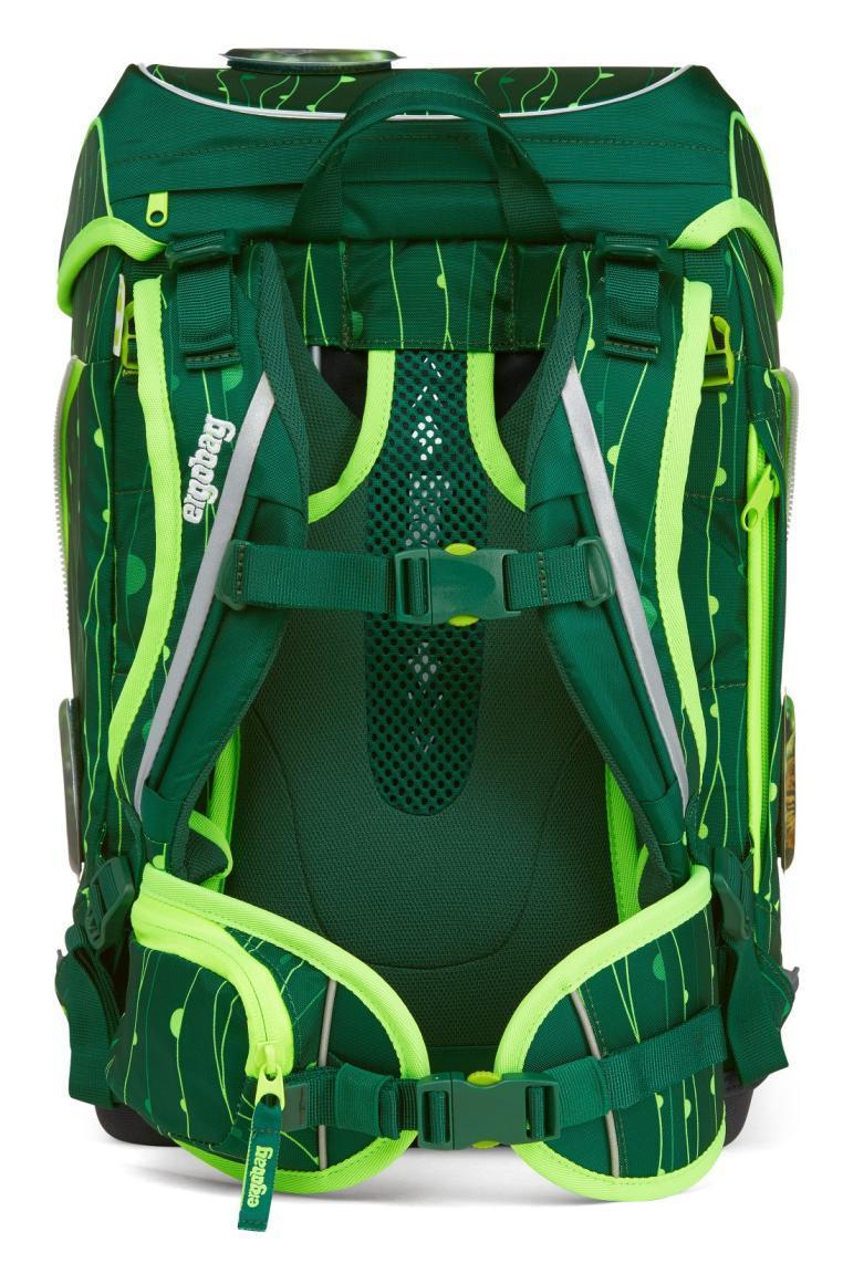 Schultaschenset grün Dschungel ergobag cubo Sportbeutel Federpennal