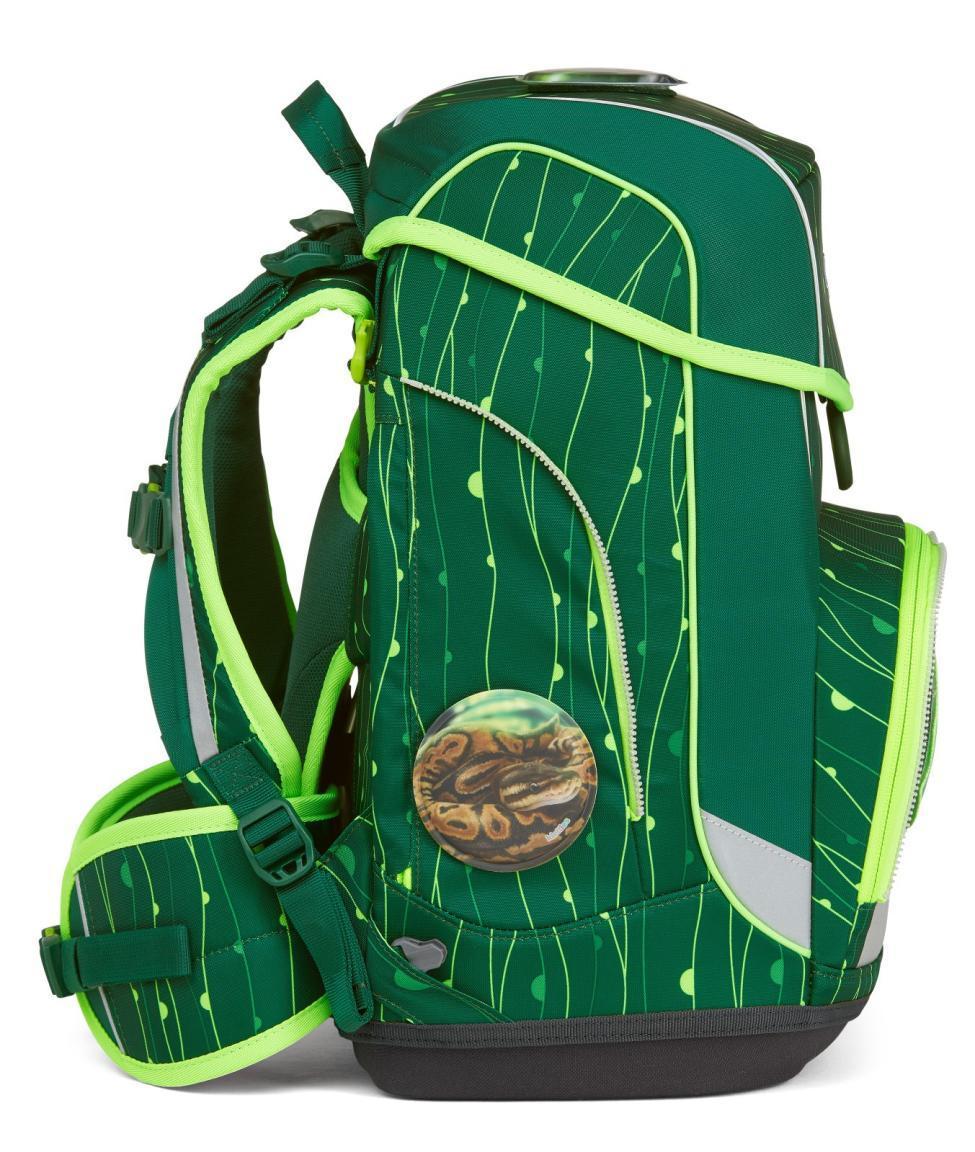 Schultaschenset grün Dschungel ergobag cubo Sportbeutel Federpennal