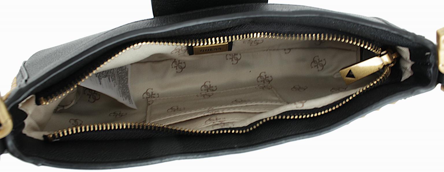 Schultertäschchen Guess Bling Black Nieten Steine