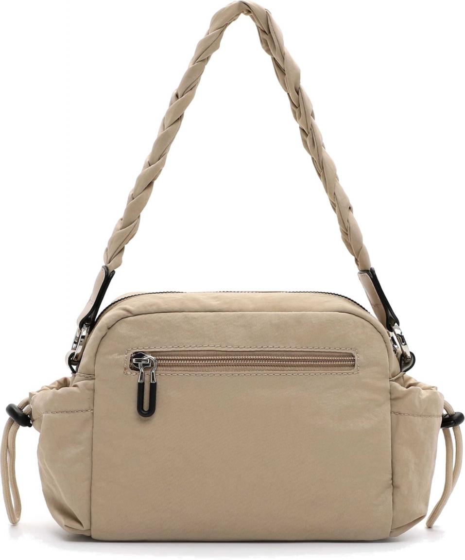 Schultertasche Abby Suri Frey Lighttaupe Perlon vegan