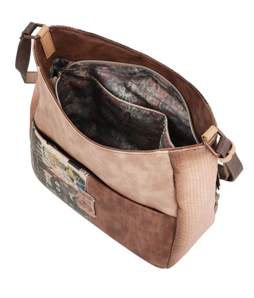 Schultertasche Anekke Ixchel Strassstein Prägung