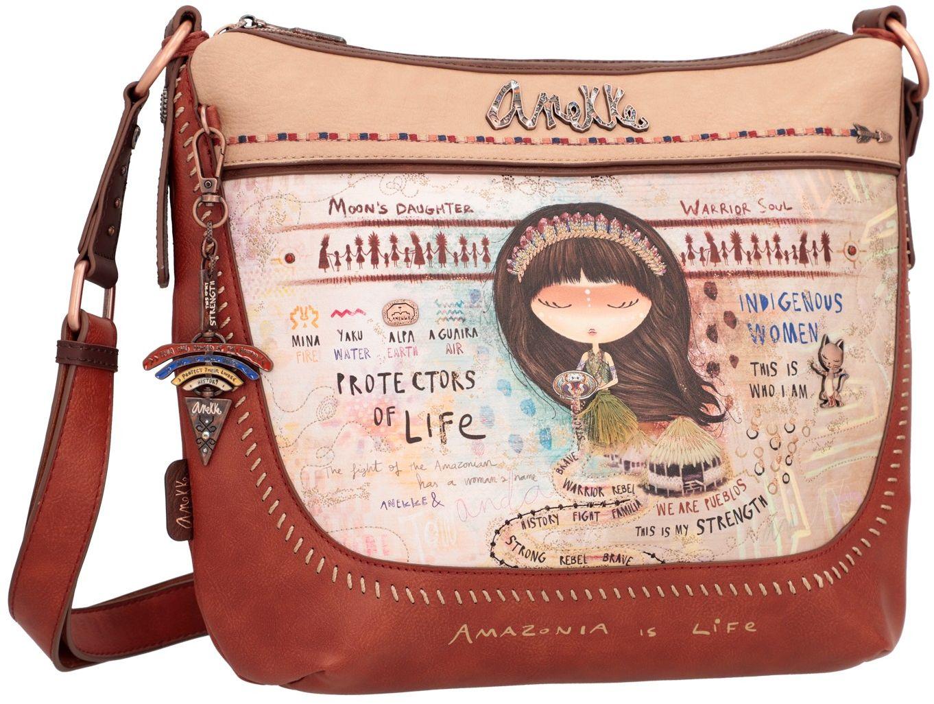 Schultertasche Anekke Menire indigenes Mädchen