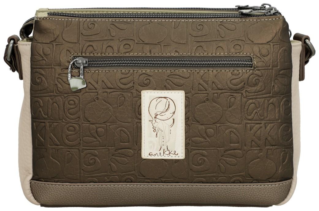 Schultertasche Anekke Muse Amphora bestickt farbenfroh dreigeteilt