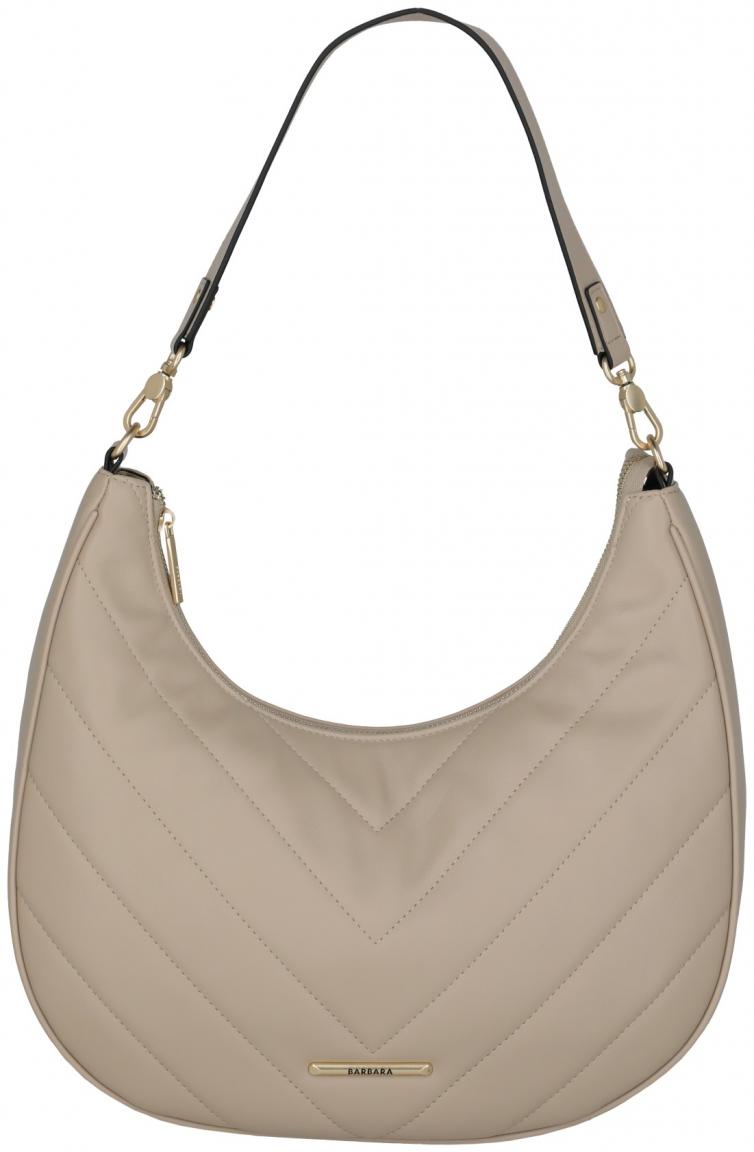 Schultertasche Barbara Travelite Cozy Hobo Bag Sand hellbeige