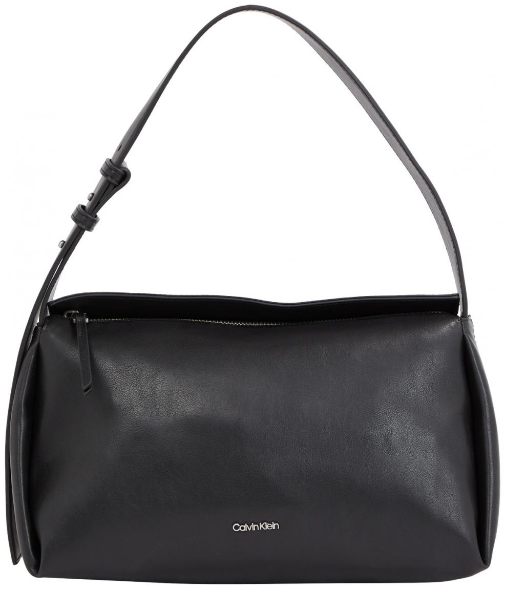 Schultertasche Calvin Klein Elevated Soft schwarz