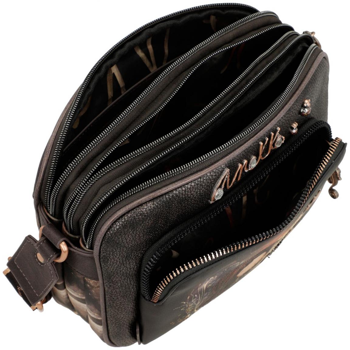 Schultertasche Dreamverse Print Anekke Glitzersteine Traumwelt
