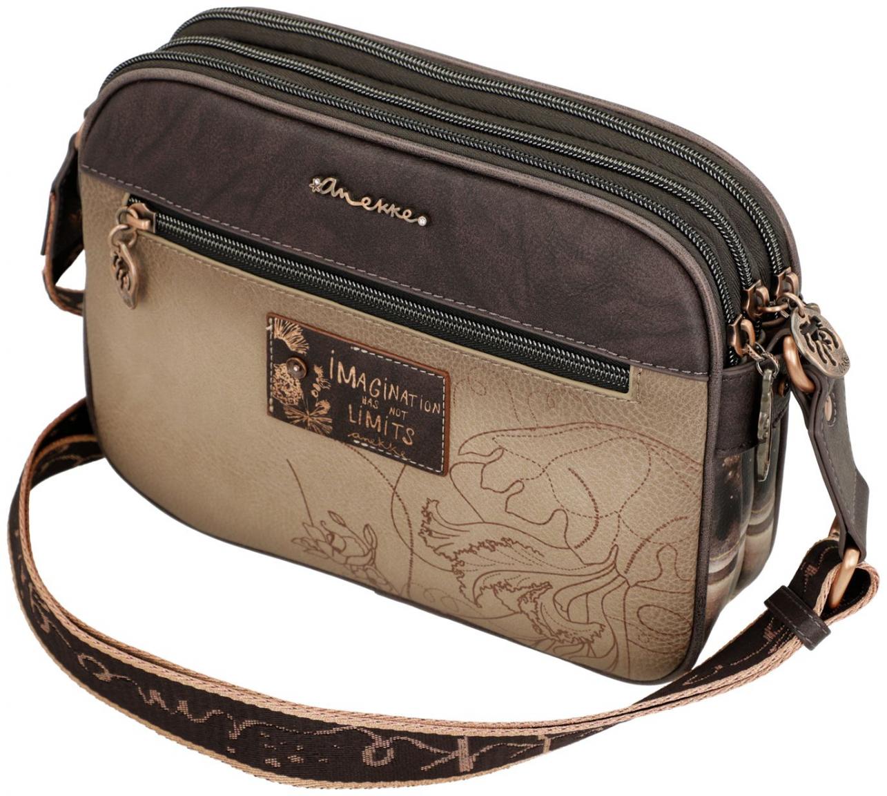 Schultertasche Dreamverse Print Anekke Glitzersteine Traumwelt