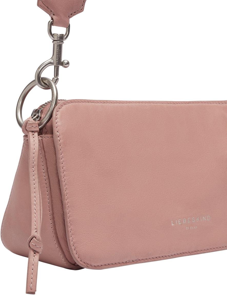 Schultertasche Glattleder rosa Liebeskind Clarice Crossbody M Raving Rose