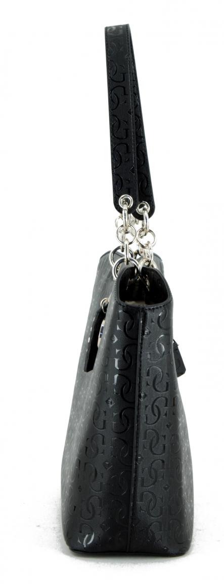 Schultertasche Guess Chic Shine Black seperate Innentasche