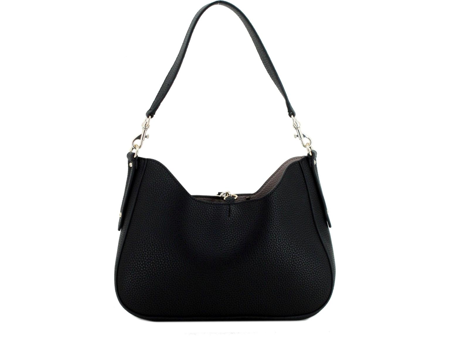 Schultertasche Guess Eco Brenton Hobo White Logo Alloverprint