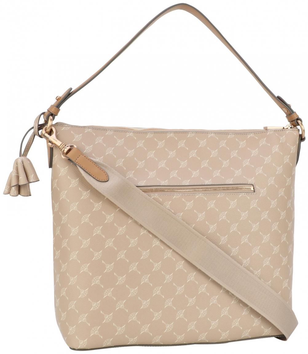 Schultertasche Joop! Cortina 1.0 Alara Sesame beige Cornflower Print
