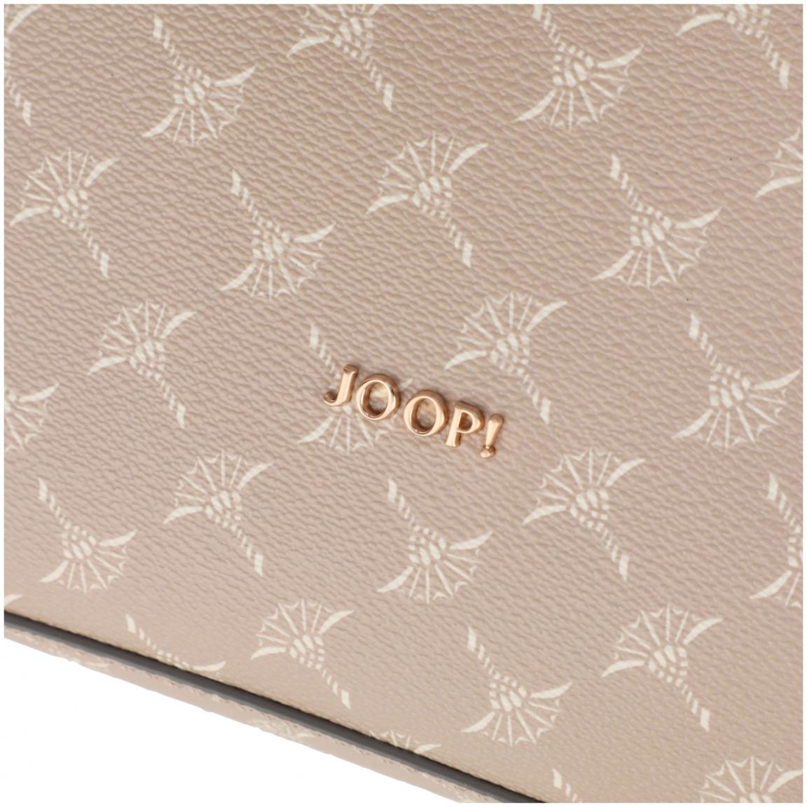 Schultertasche Joop! Cortina 1.0 Alara Sesame beige Cornflower Print