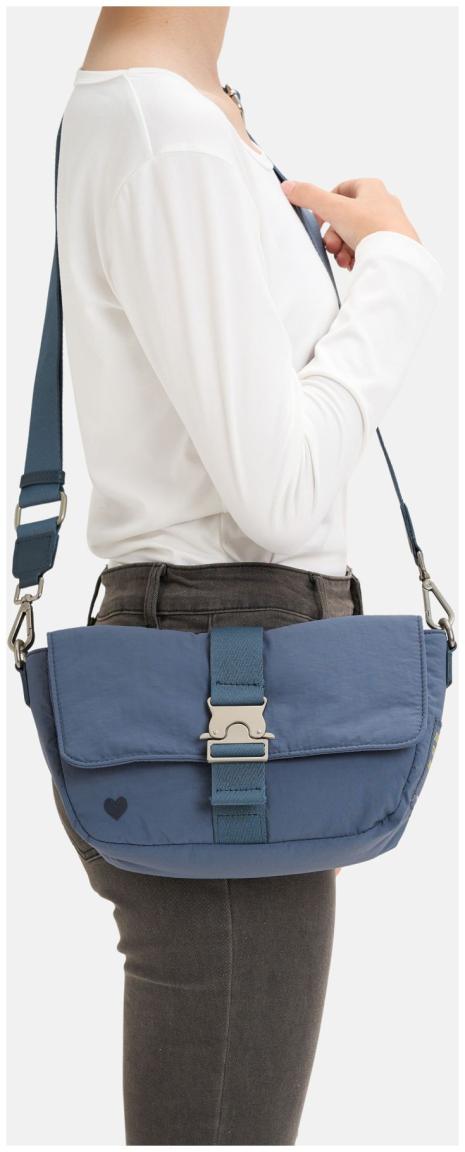 Schultertasche Kepp it Nylon FREDsBRUDER Denim Blue 