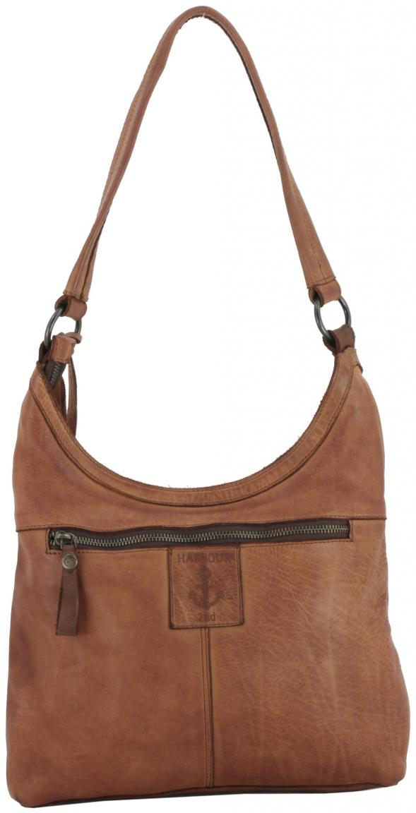 Schultertasche Leder Vintage Harbour 2nd Urban Poets Cameron braun