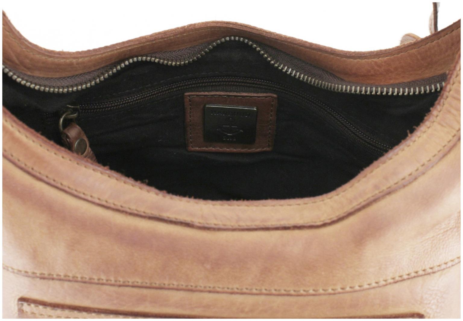 Schultertasche Leder Vintage Harbour 2nd Urban Poets Cameron braun