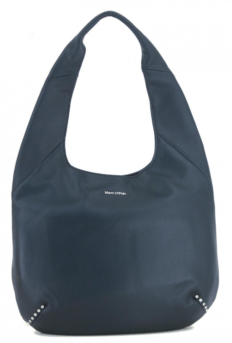 Schultertasche Marc OPolo Nila True Navy dunkelblau Nieten