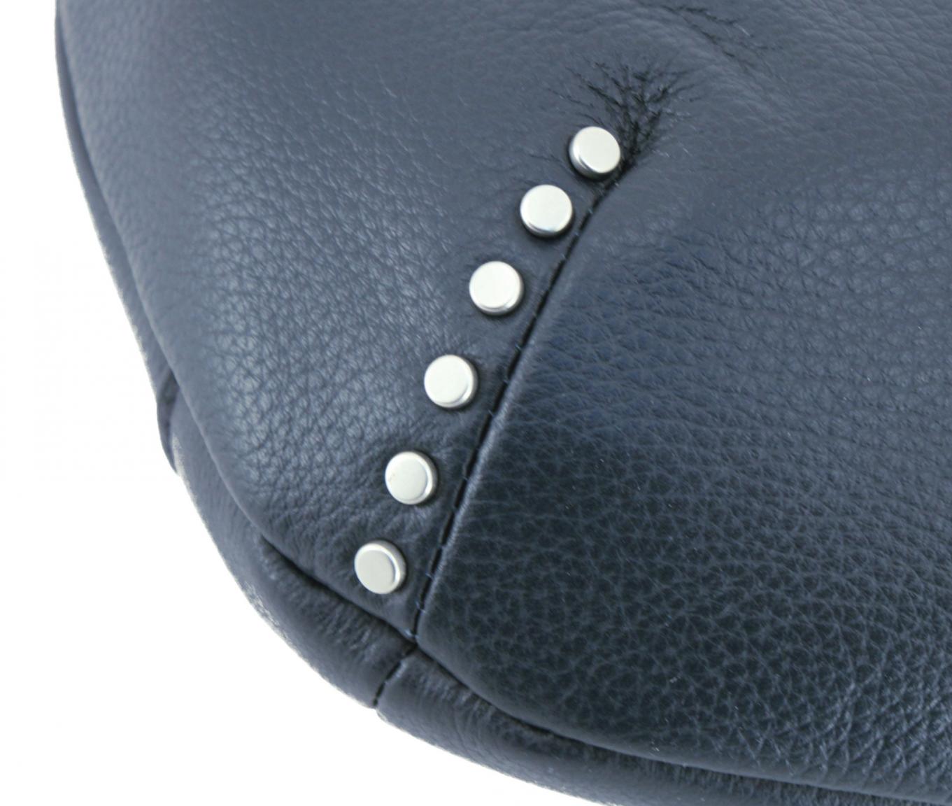 Schultertasche Marc OPolo Nila True Navy dunkelblau Nieten