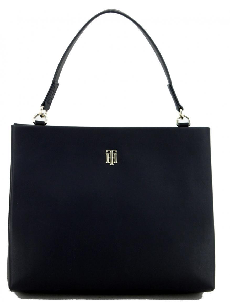 Schultertasche Tommy Hilfiger Modern Satchel Sky Captain blau