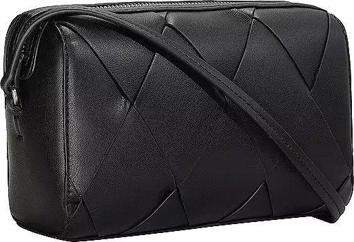 Schultertasche Woven Camera Bag Black Calvin Klein