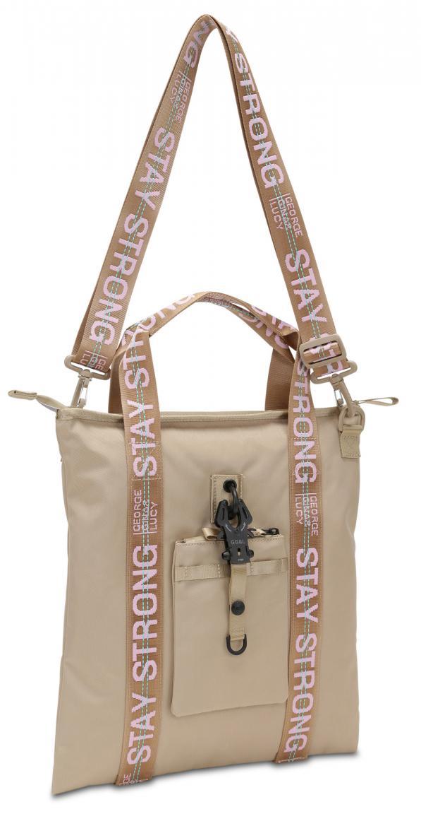 Schultertasche XT3ND3D George Gina Lucy beige rose GG&L