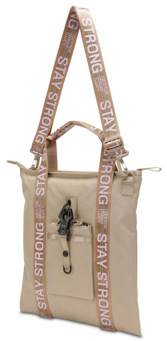 Schultertasche XT3ND3D George Gina Lucy beige rose GG&L