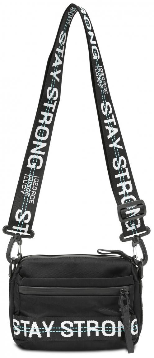 Schultertasche YMA black strong George Gina Lucy schwarz GG&L