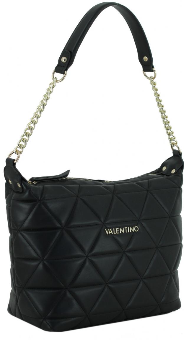 Schultertasche gesteppt schwarz Valentino Carnaby Nero