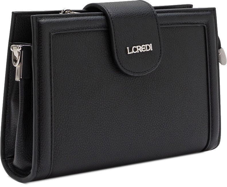 Schultertasche schwarz Mirja L.Credi Clutch