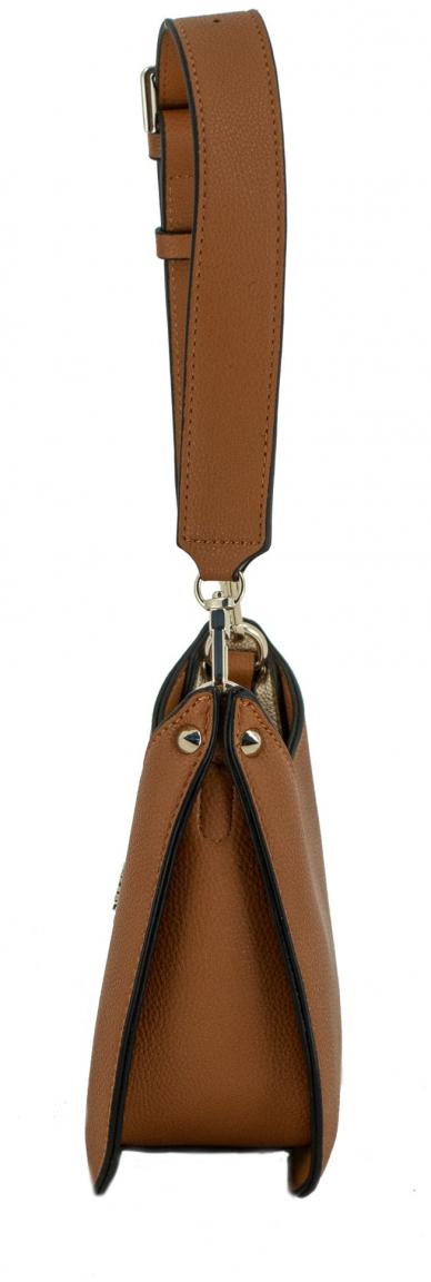 Schultertasche schwarz Top Zip Shoulder Bag Meridian Mini Guess