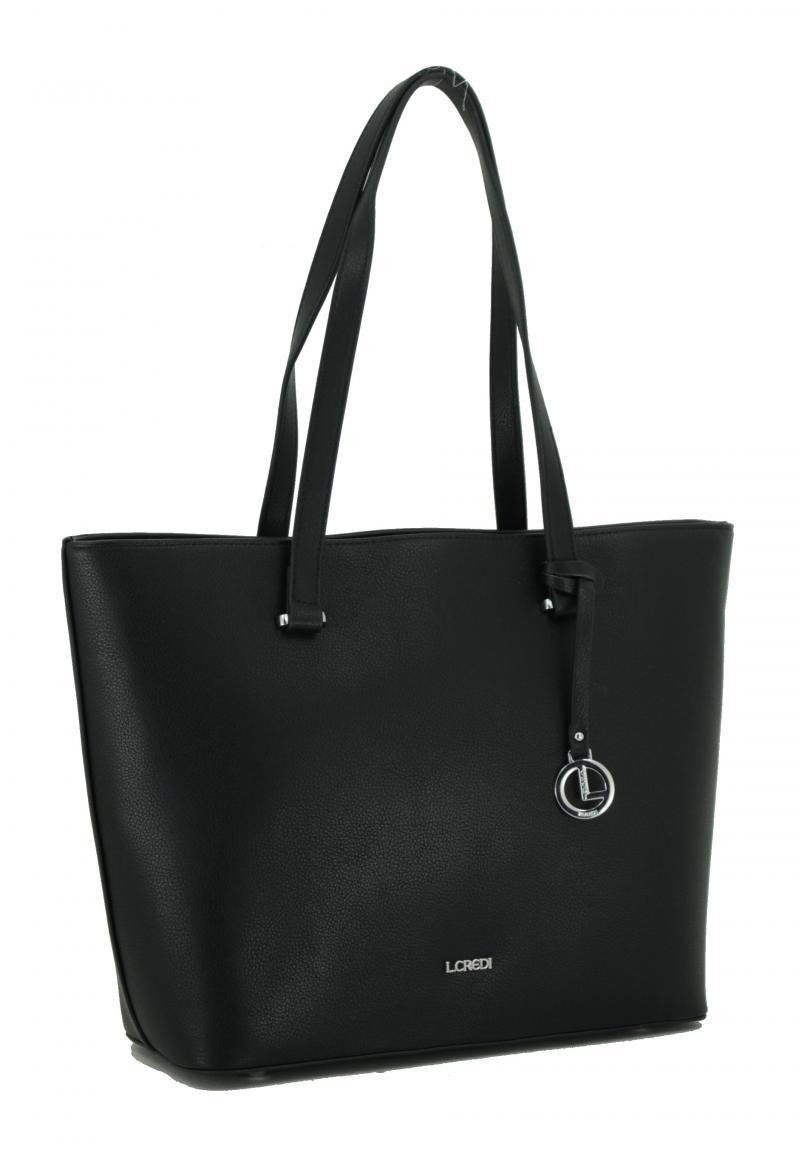 Schwarze Shoppertasche Filippa L.Credi Munich