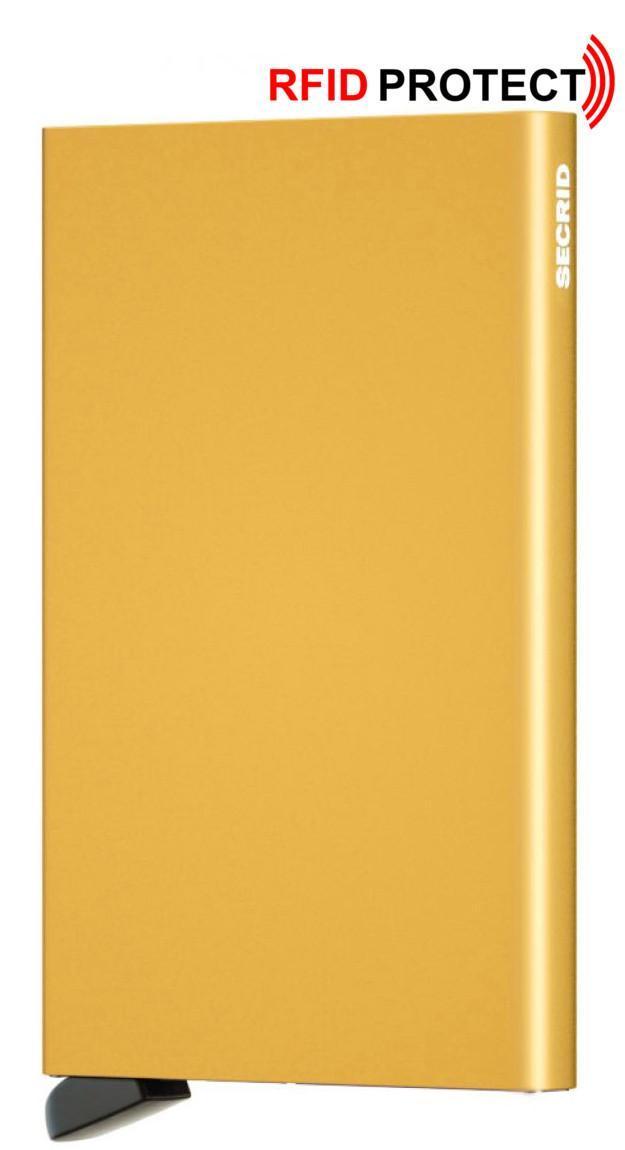 Secrid Cardprotector Kartenetui Chipkartenschutz RFID Gold