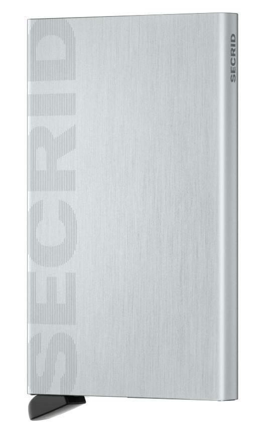 Secrid Cardprotector Laser Logo Brushed Silver RFID-Schutz