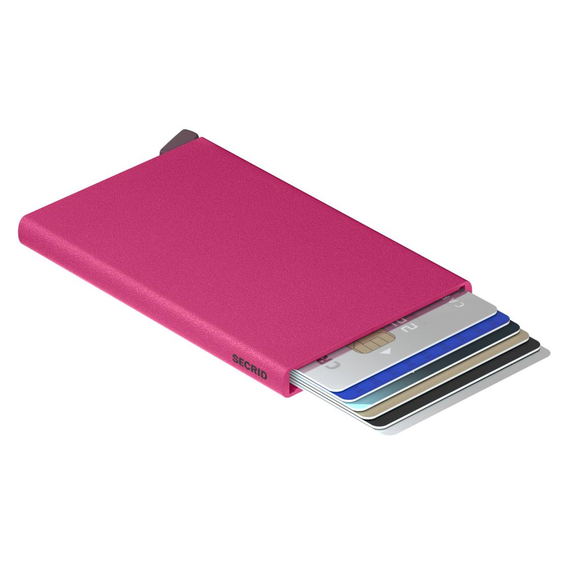 Secrid Cardprotector RFID Schutz Kartenetui Powder Fuchsia rosa pink