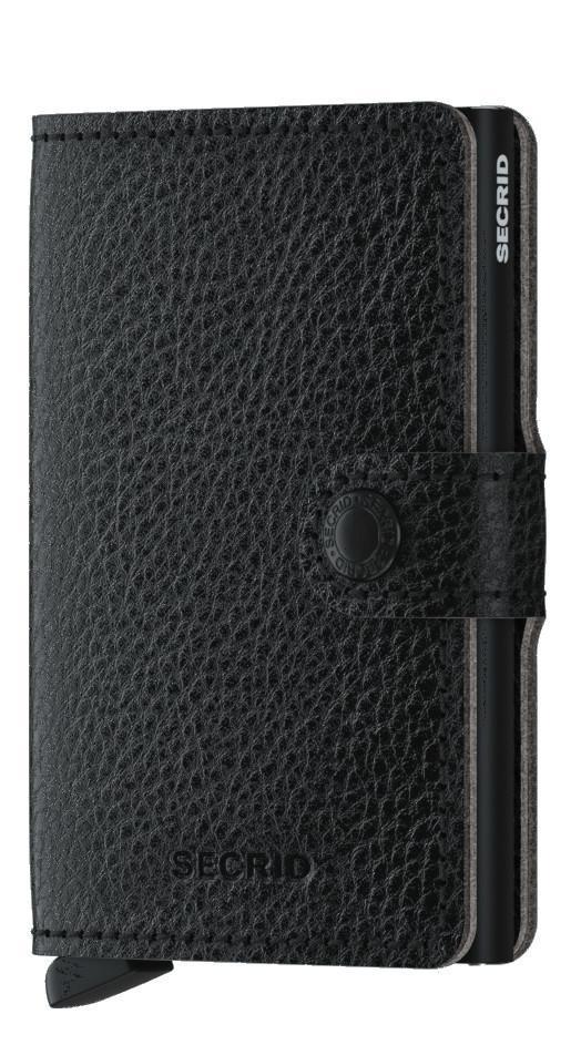 Secrid Chipkartenetui Veg Black RFID-Schutz schwarz Miniwallet