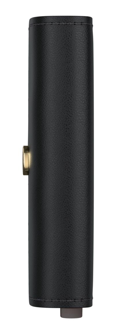Secrid Envelope Wallet Kartenetui Leder Black Caschmere - Schwarz