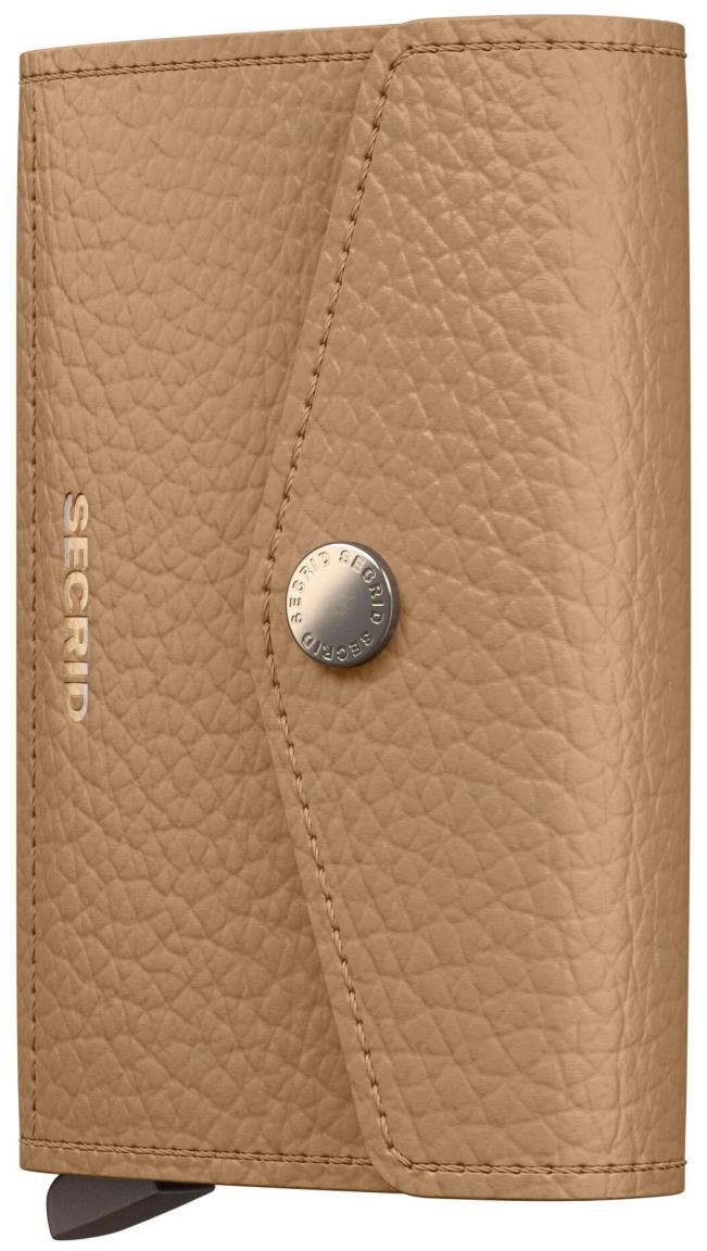 Secrid Envelope Wallet Kartenetui Leder Cappuccino Cashmere - Camel