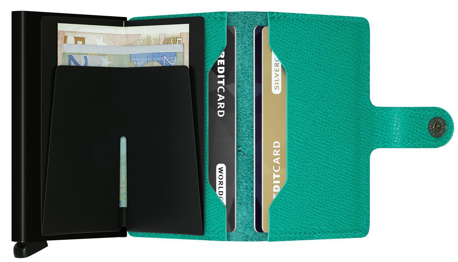 Secrid Karten Schutzhülle RFID Miniwallet Crisple Emerald