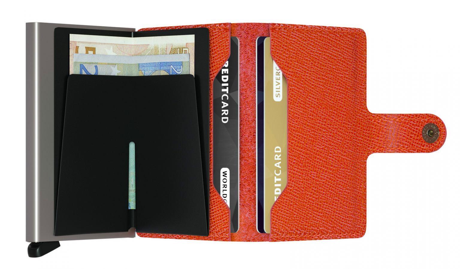 Secrid Karten Schutzhülle RFID Miniwallet Crisple Orange