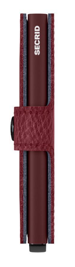 Secrid Kartenetui Miniwallet Vegetable Tanned Rosso rot blau