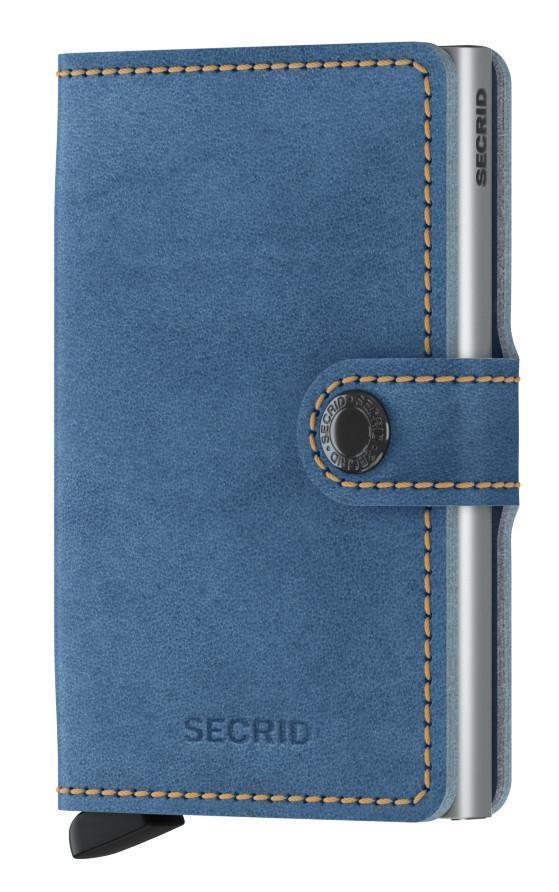 Secrid Mini Wallet Leder Aluminium Indigo 3