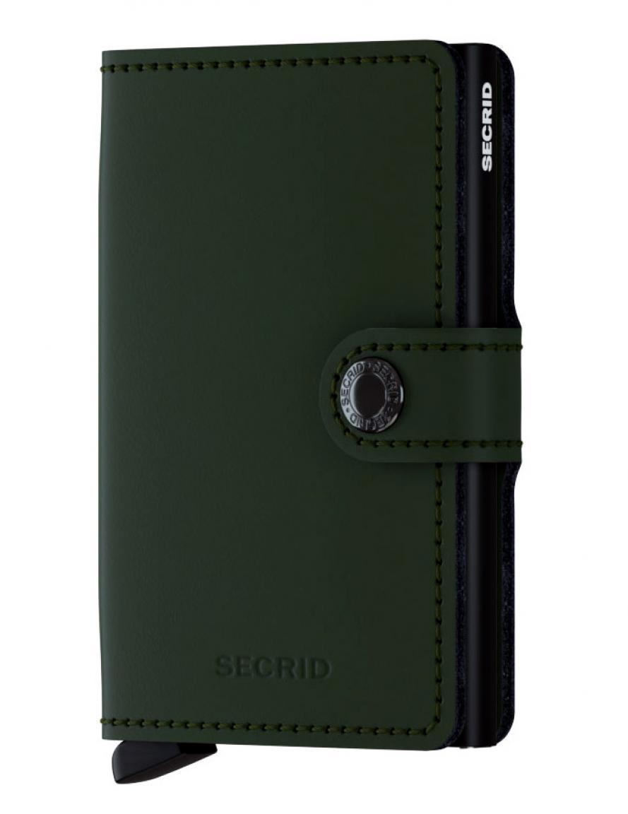 Secrid Miniwallet Kartenetui RFID Matte Green-Black