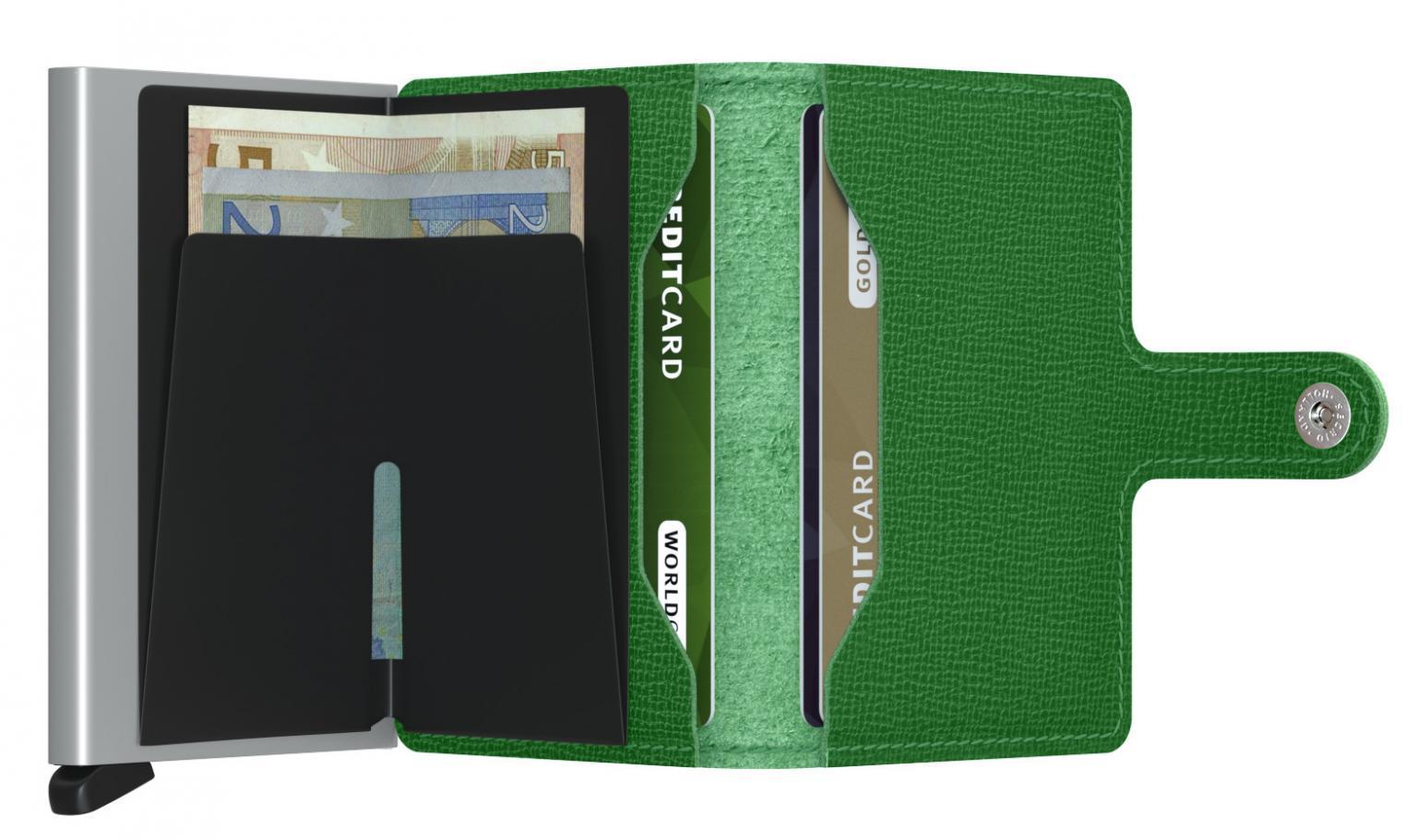 Secrid Miniwallet Karteneuti RFID Schutz Crisple Apple