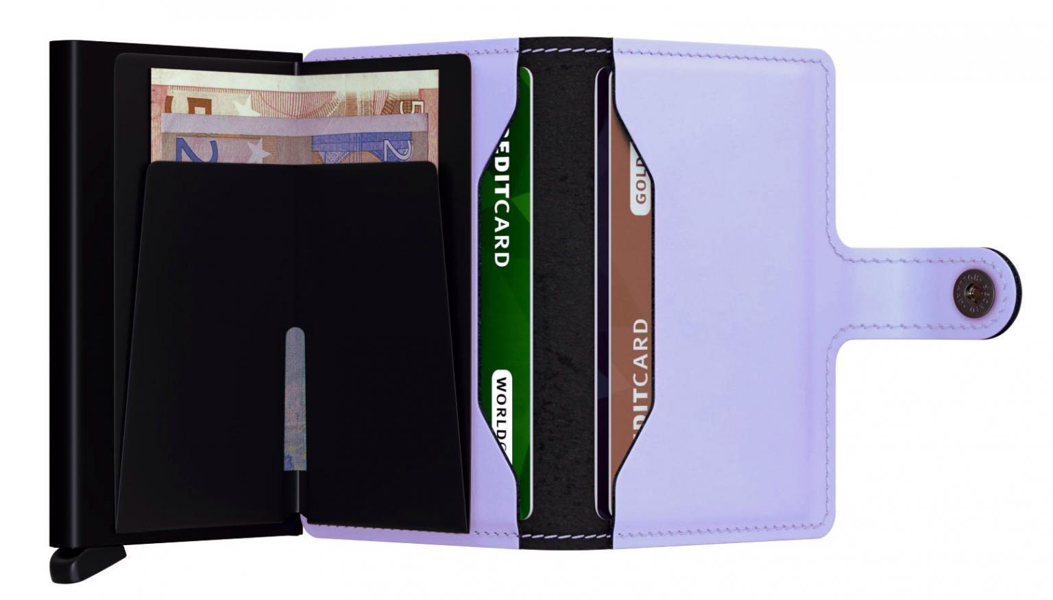 Secrid Miniwallet RFID Matte Lila 2. Wahl