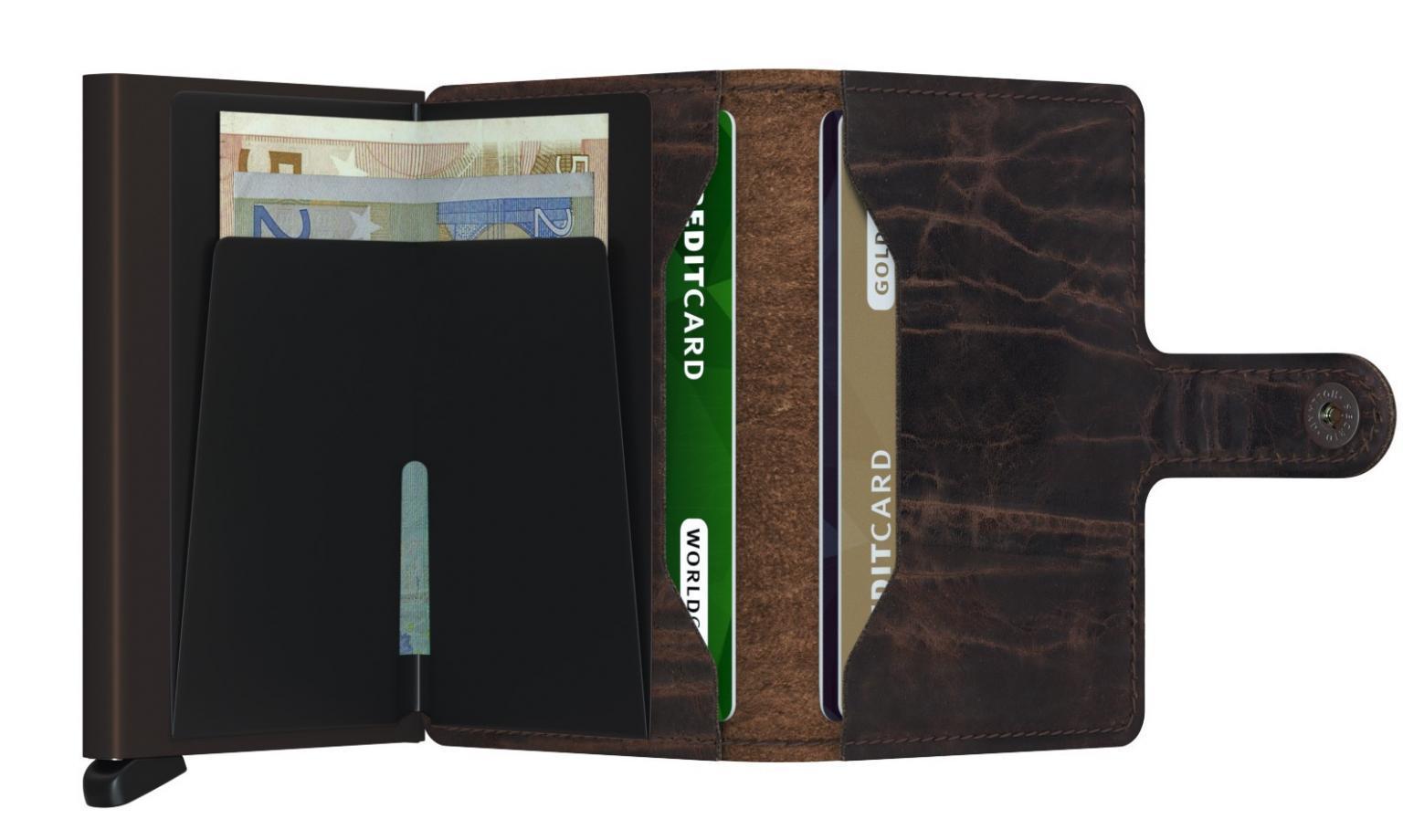Secrid Miniwallet Sicherheitskartenetui Dutch Martin cacao-brown